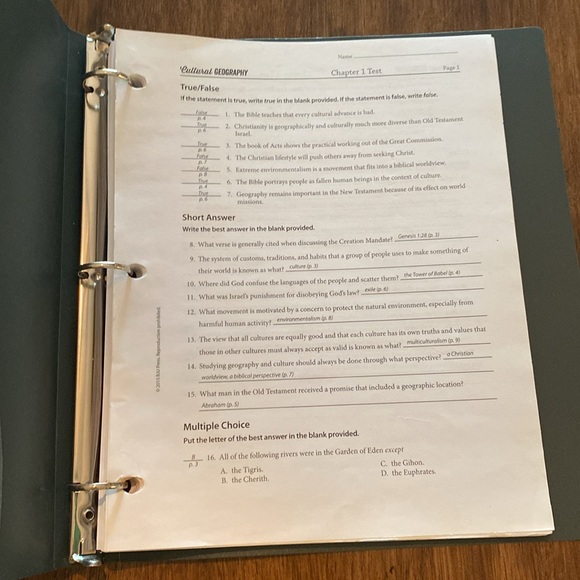 Cultural Geography - BJU Press - 4th edition - Dennis Bollinger - Picture 6 of 11